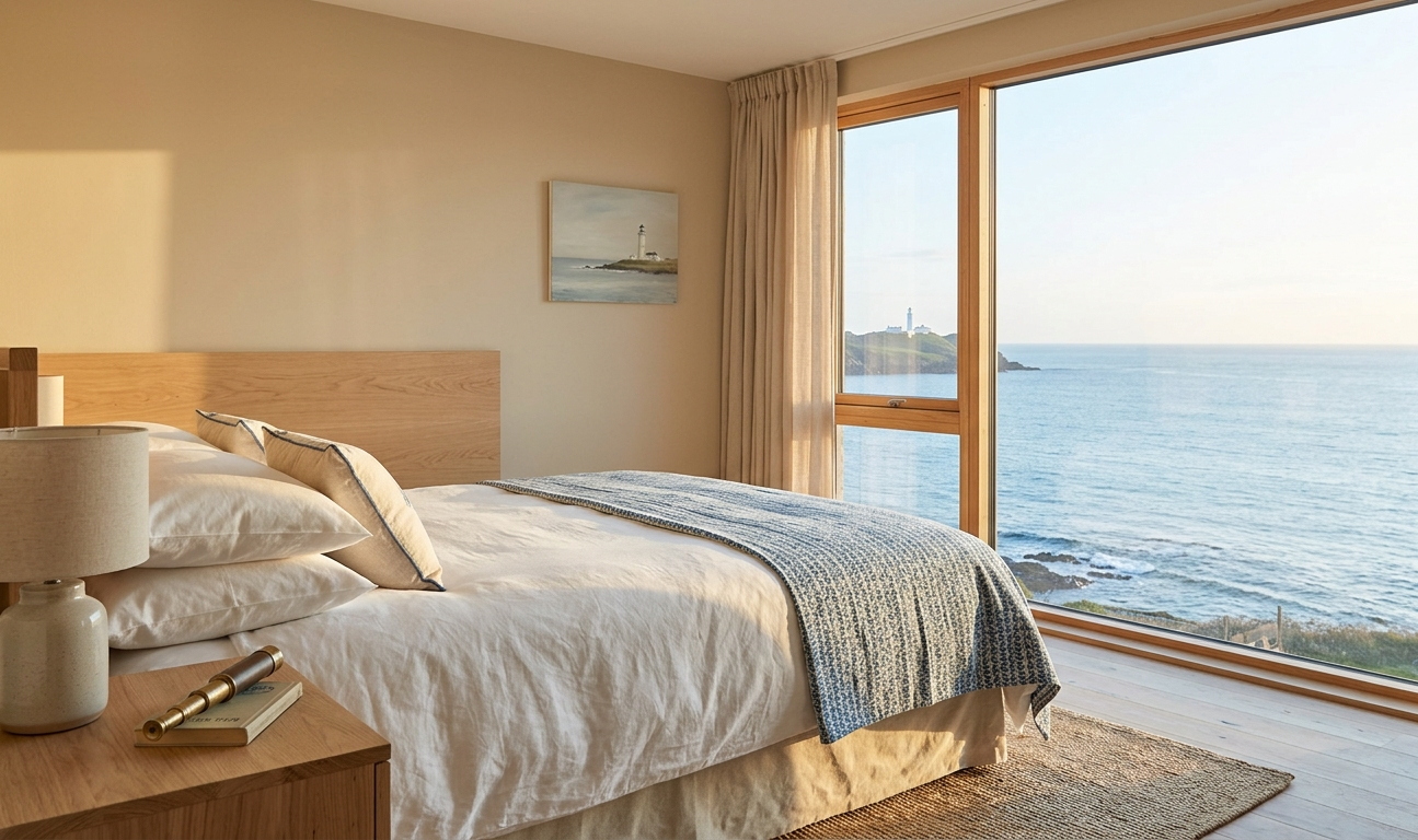 Sea View Room — west-facing room with lighthouse views
